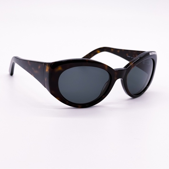 NEW BALENCIAGA BB0267S 002 HAVANA UNISEX SUNGLASSES - Picture 3 of 8